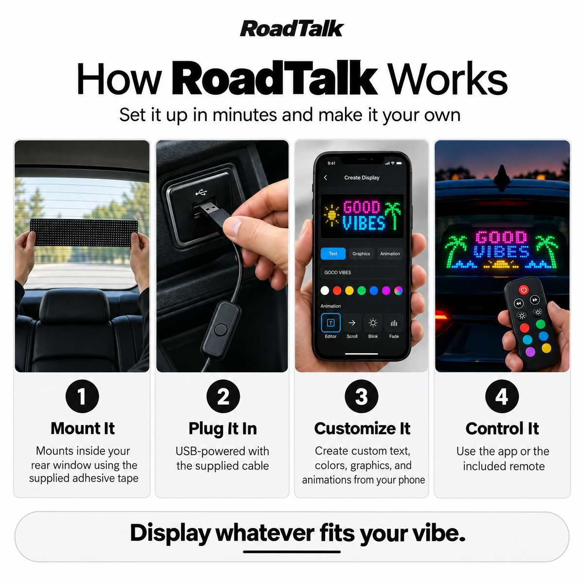RoadTalk LED